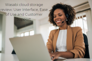 Wasabi cloud storage review-User Interface, Ease of Use and Customer Support